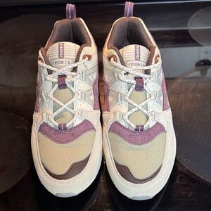 Karhu Women's Sneakers - Cream and Purple